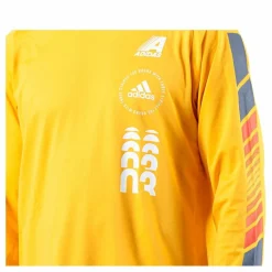 adidas Moto LS Tee Yellow Gul Best