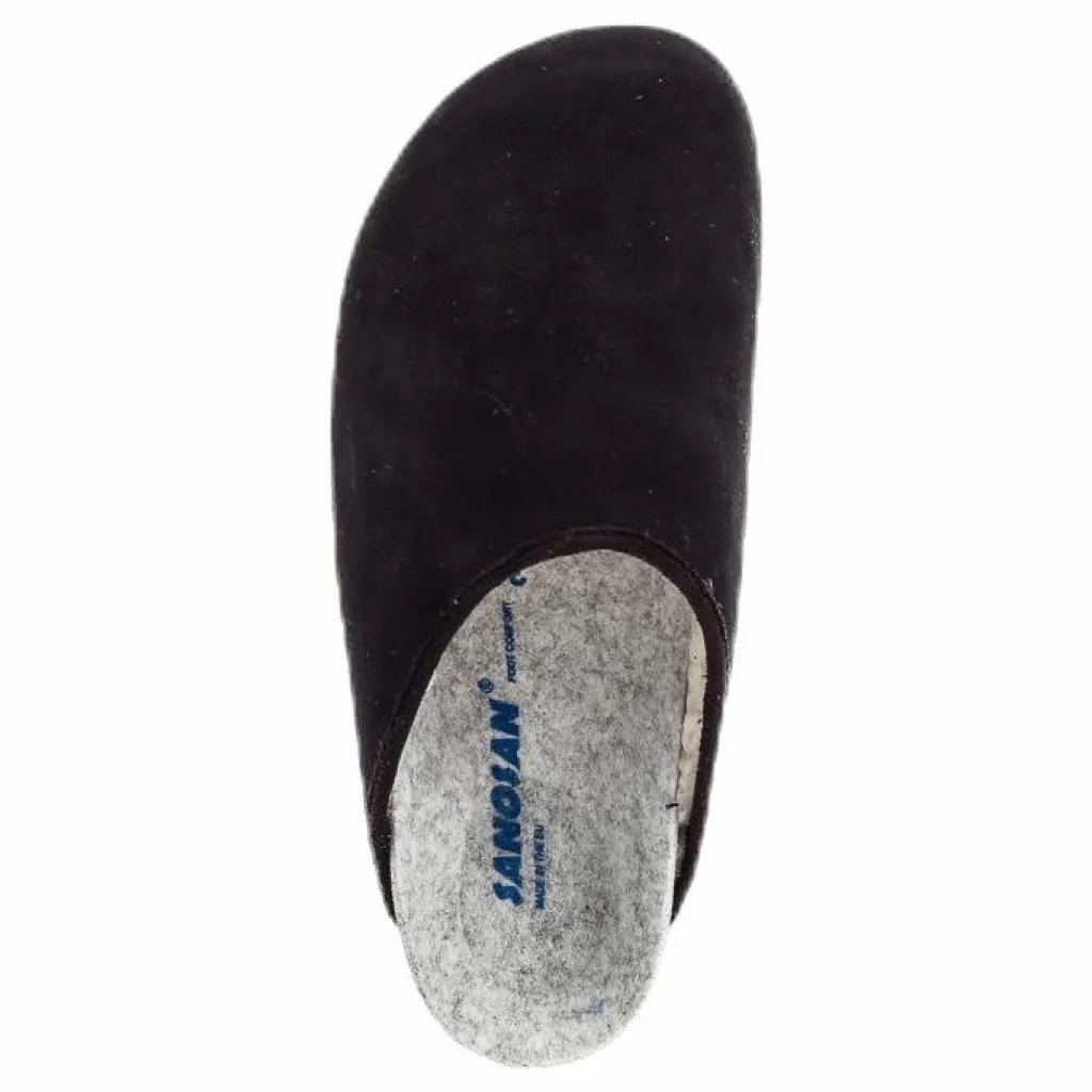 Sanosan Muffy Suede Black Svart Discount