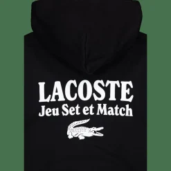 Multi Print Fleece Hoodie Noir 031*Lacoste Online