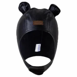 Musse Leather Cap Black*Lindberg New