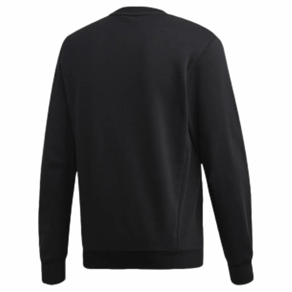 adidas Must Have Fitted Crew White/Black Svart Hot
