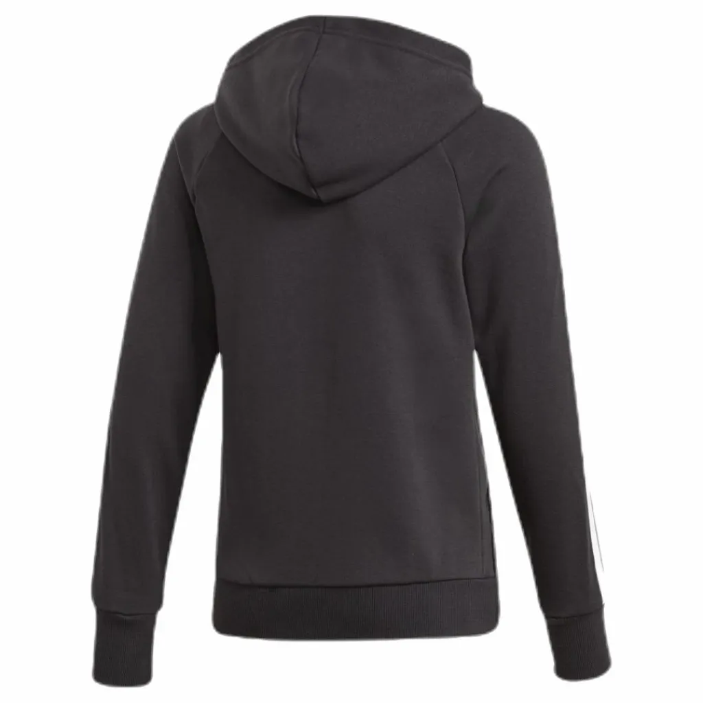 adidas Must Haves 3S Full Zip Hoodie Black / White Svart Outlet