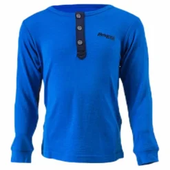 Bergans of Norway Myske Wool Kids Shirt Blue Blå Hot