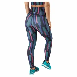 Reebok Myt Aop Poly Tight Seprpi Flerfärgad Discount