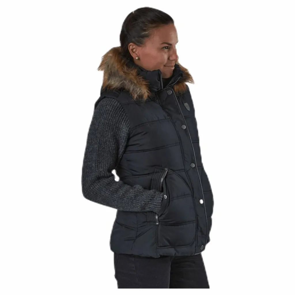 Nadja Waistcoat Black*Tuxer