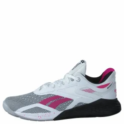 Reebok Nano X White/black/proud Pink Vit Hot