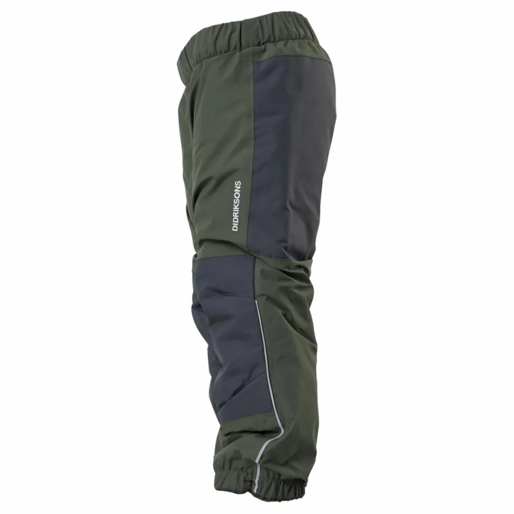 Didriksons Narvi Kids Pant Green Grå Sale