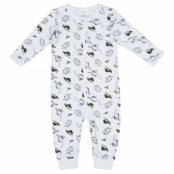 Nbmnightsuit 2p Zip Loden Dino Loden Green*Name It