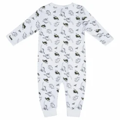 Nbmnightsuit 2p Zip Loden Dino Loden Green*Name It