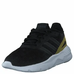 Nebzed Cloudfoam Lifestyle Running Shoes Core Black / Core Black / Goldmt*adidas New