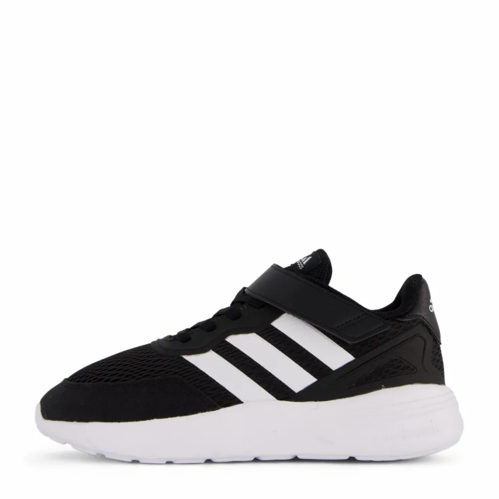 adidas Nebzed Elastic Lace Top Strap Shoes Core Black / Cloud White / Cloud White Svart Clearance