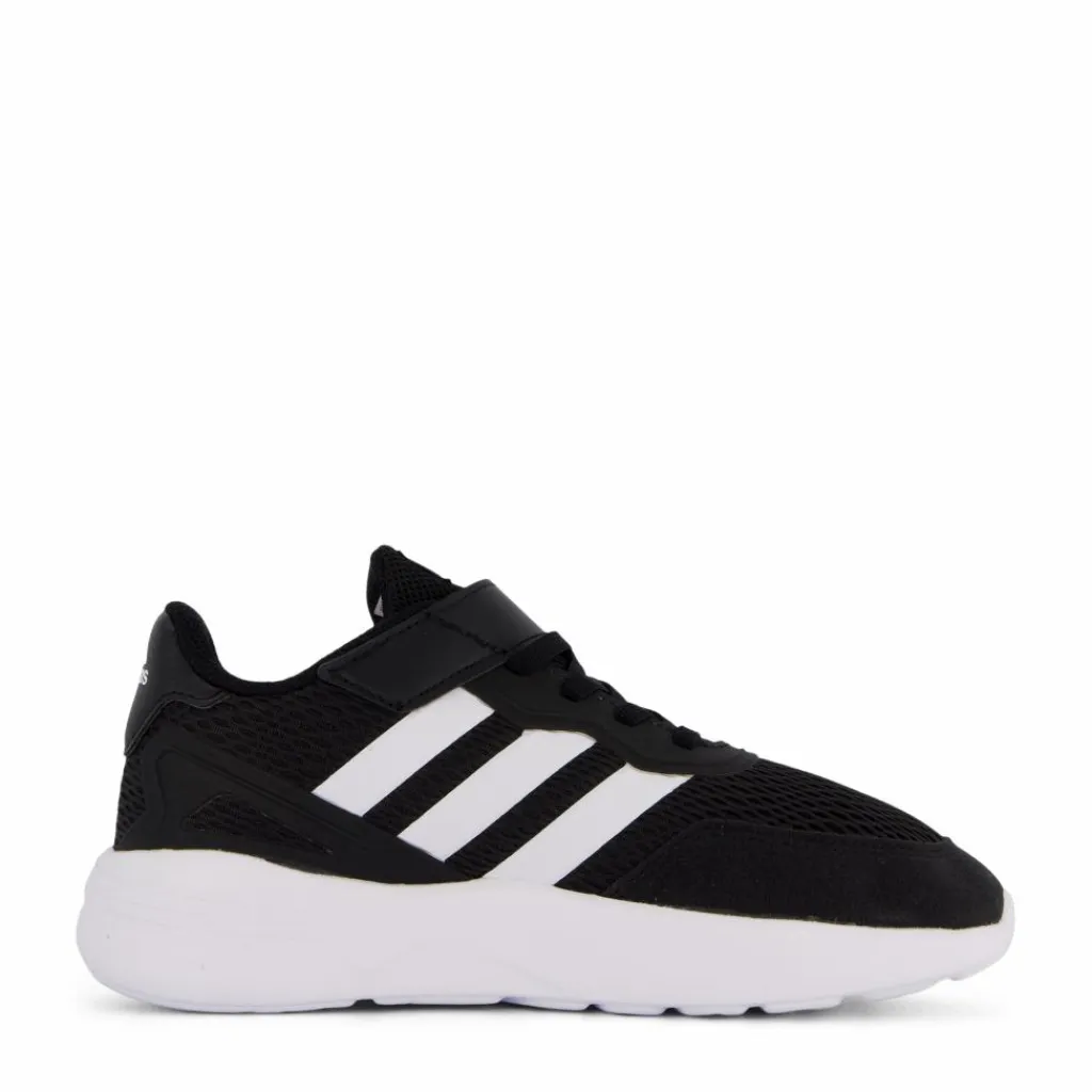 adidas Nebzed Elastic Lace Top Strap Shoes Core Black / Cloud White / Cloud White Svart Clearance
