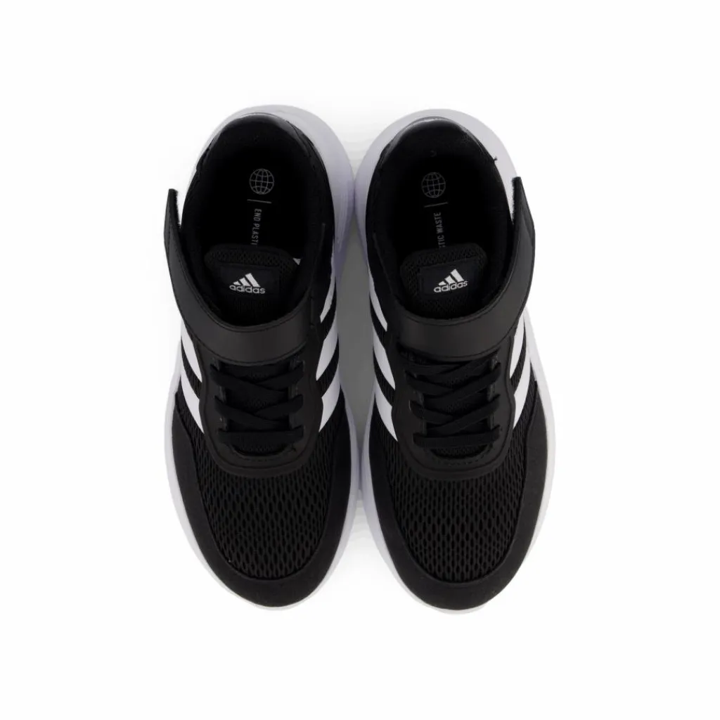 adidas Nebzed Elastic Lace Top Strap Shoes Core Black / Cloud White / Cloud White Svart Clearance