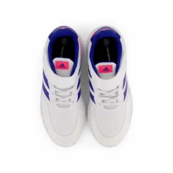 adidas Nebzed Elastic Lace Top Strap Shoes Cloud White / Royal Blue / Lucid Pink Vit Hot