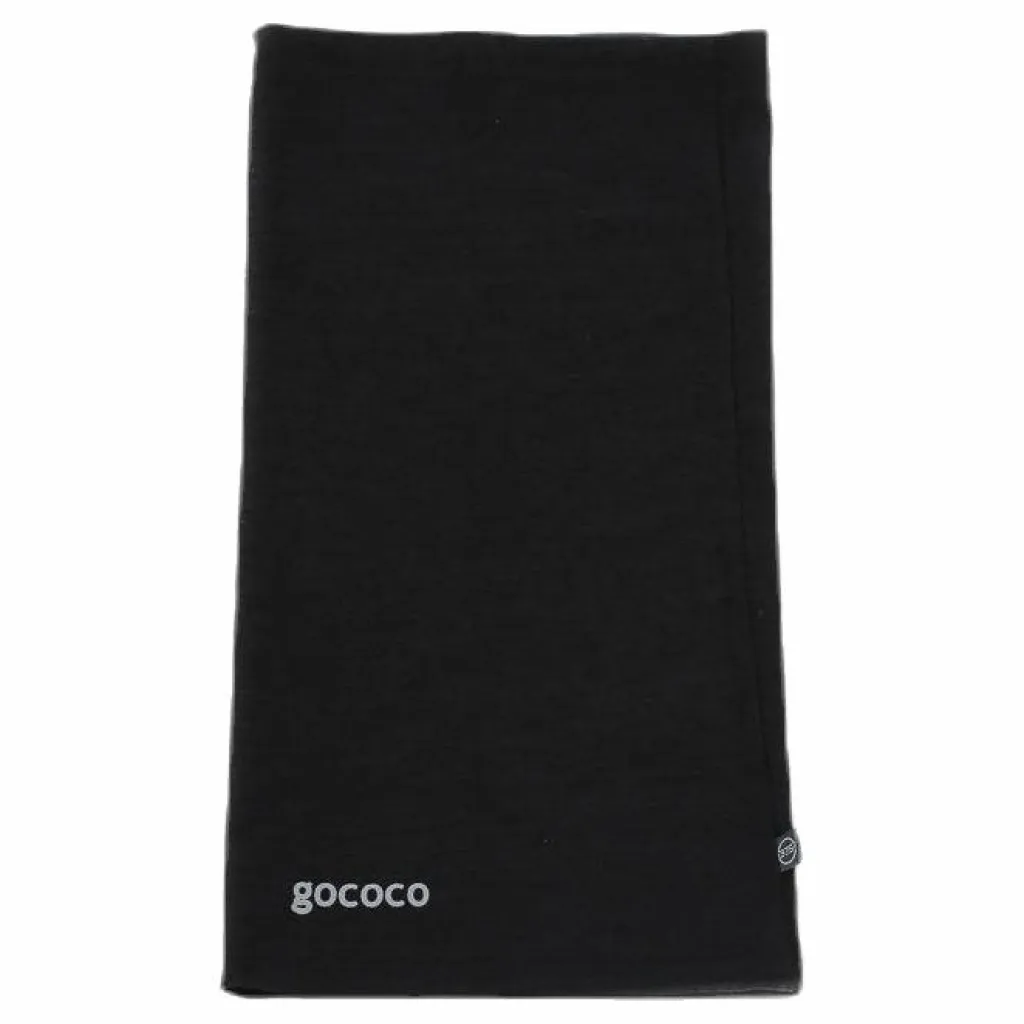 Gococo Neckwarmer Wool Black Svart Online