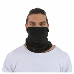 Gococo Neckwarmer Wool Black Svart Online