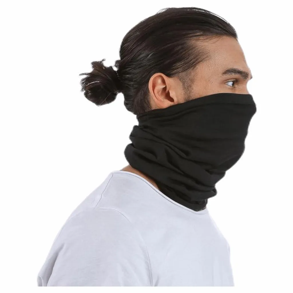 Gococo Neckwarmer Wool Black Svart Online