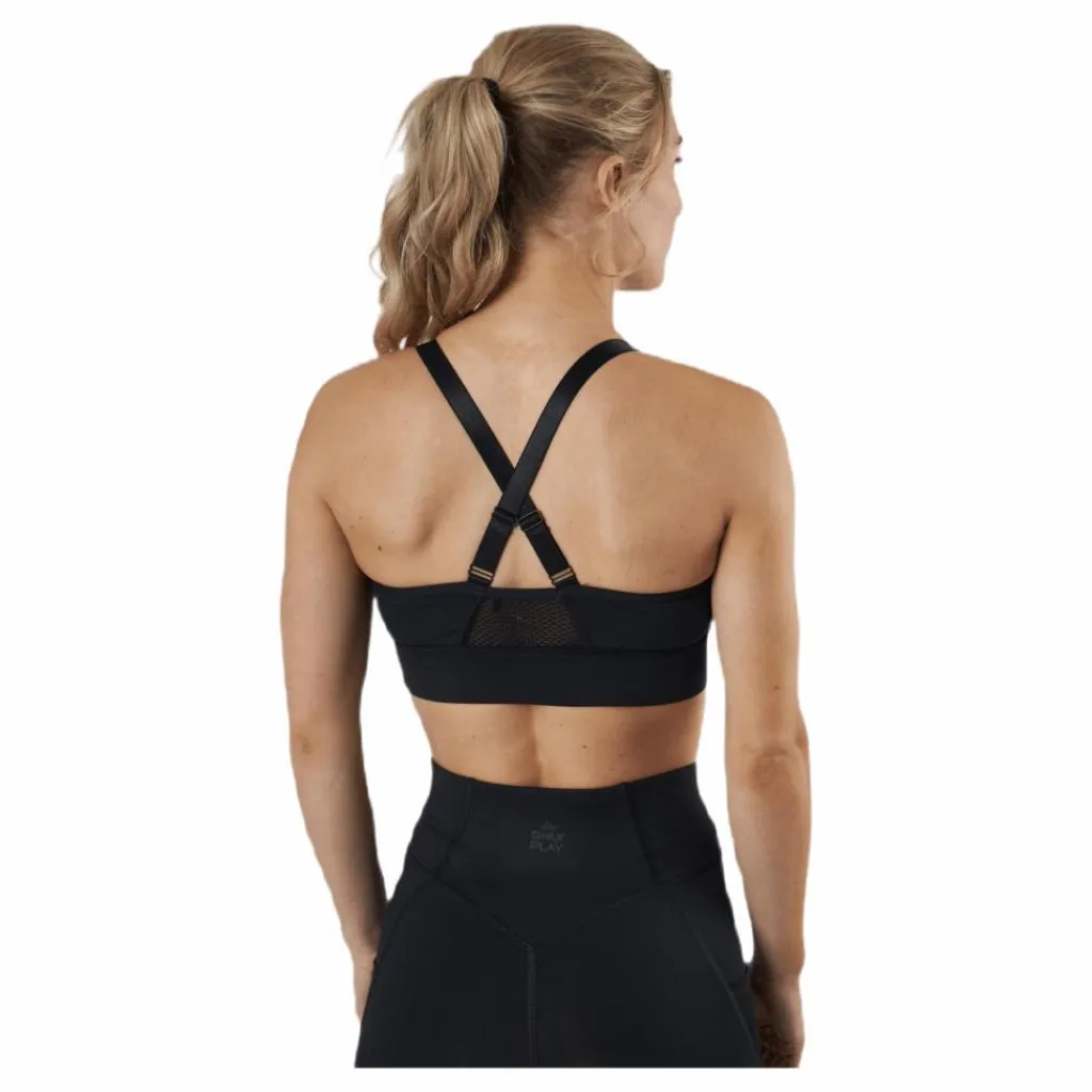 Only Play Nell Sports Bra Black Svart Discount