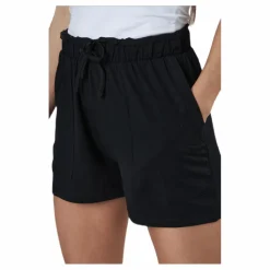 Pieces Neora Hw Frill Shorts Black Svart Outlet