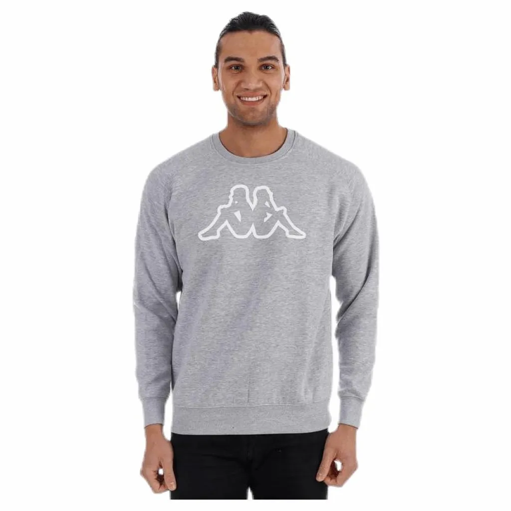 Kappa Nettuno Crewneck Grey Grå Outlet