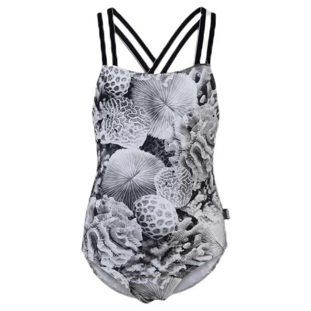 Molo Neve Swimsuit Grey Grå Best