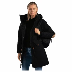 2117 of Sweden Ängsbo Parka Black Svart Online