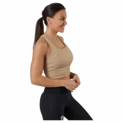 Björn Borg Night Rib Crop Tank Beige Online