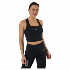 Night Rib Crop Tank Black*Björn Borg Best