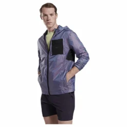 Reebok Night Runner Convert Jacket Purple Online