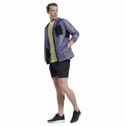 Reebok Night Runner Convert Jacket Purple Online