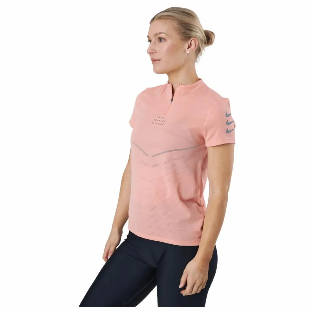Nike Dri-fit Adv Run Division Lt Madder Root/black Rosa Outlet