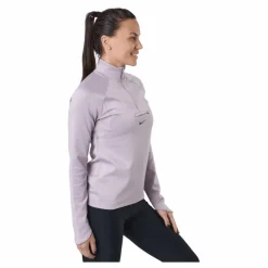 Nike Dri-fit Element Women's T Plum Fog/lime Glow/black Lila Discount