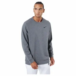 Nike Dri-fit Men's Training Cr Charcoal Heathr/black Grå