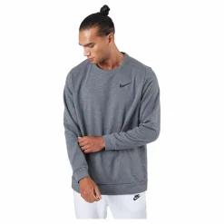 Nike Dri-fit Men's Training Cr Charcoal Heathr/black Grå