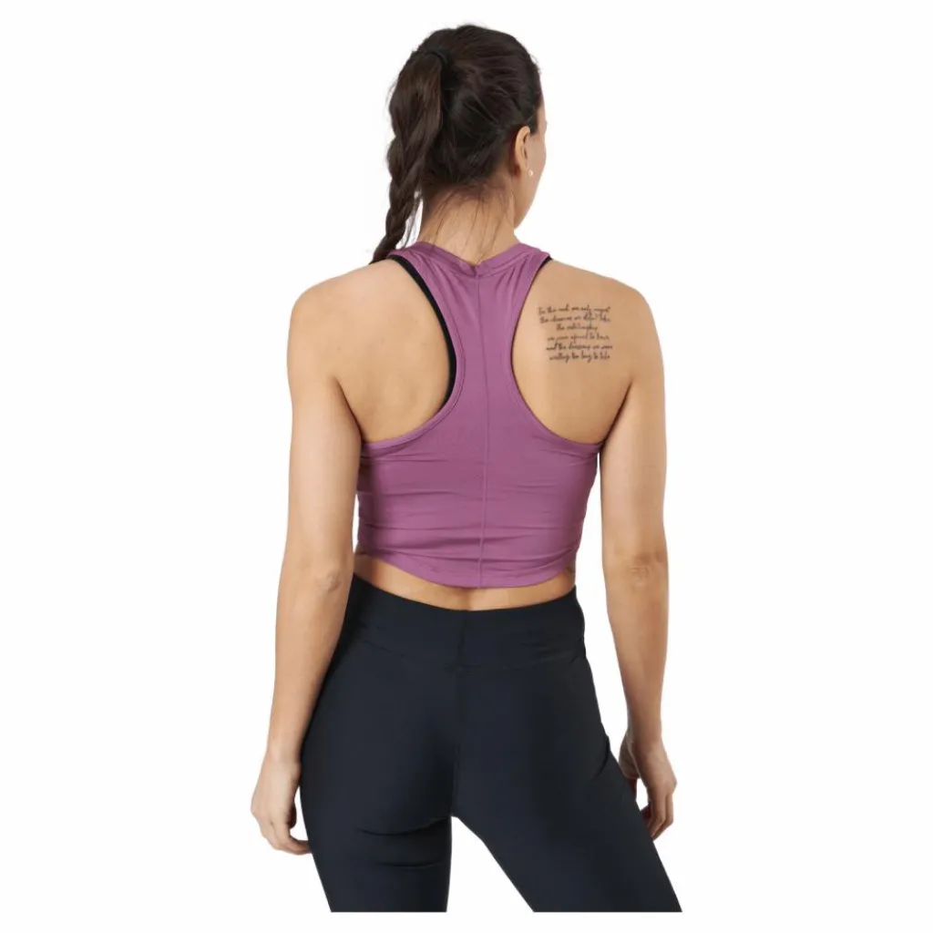 Nike Dri-fit One Luxe Women's Light Bordeaux/metallic Gold Lila Hot
