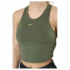 Dri-fit One Luxe Women's Medium Olive/metallic Gold*Nike New