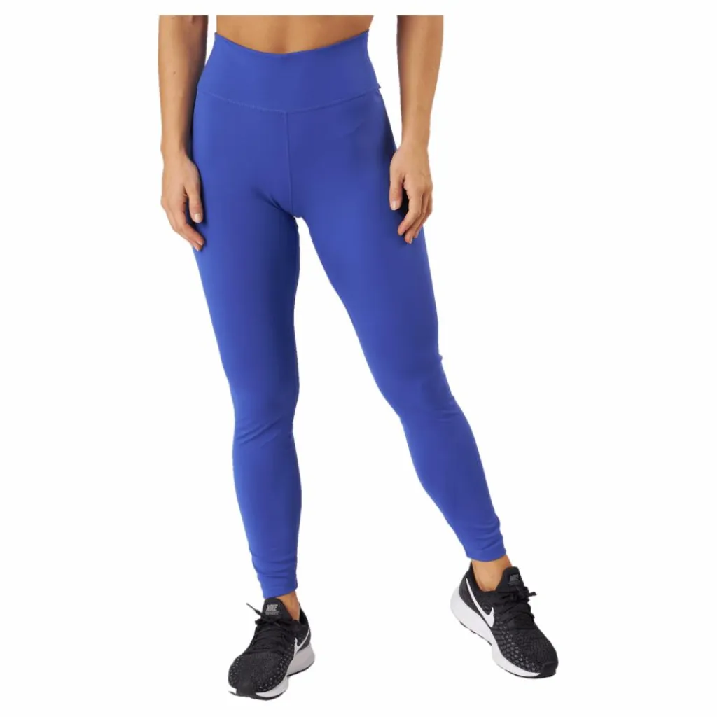 Nike Dri-fit One Women's Mid-r Lapis/white Blå Best