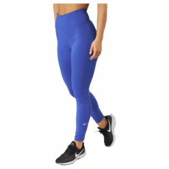 Nike Dri-fit One Women's Mid-r Lapis/white Blå Best