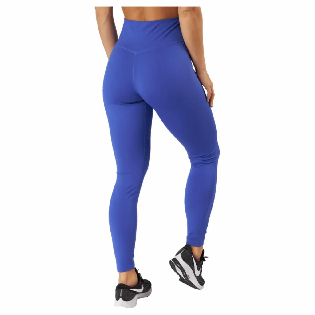 Nike Dri-fit One Women's Mid-r Lapis/white Blå Best
