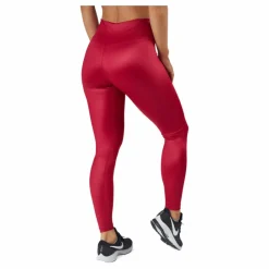 Nike Dri-fit One Women's Mid-r Mystic Hibiscus/white Röd Outlet