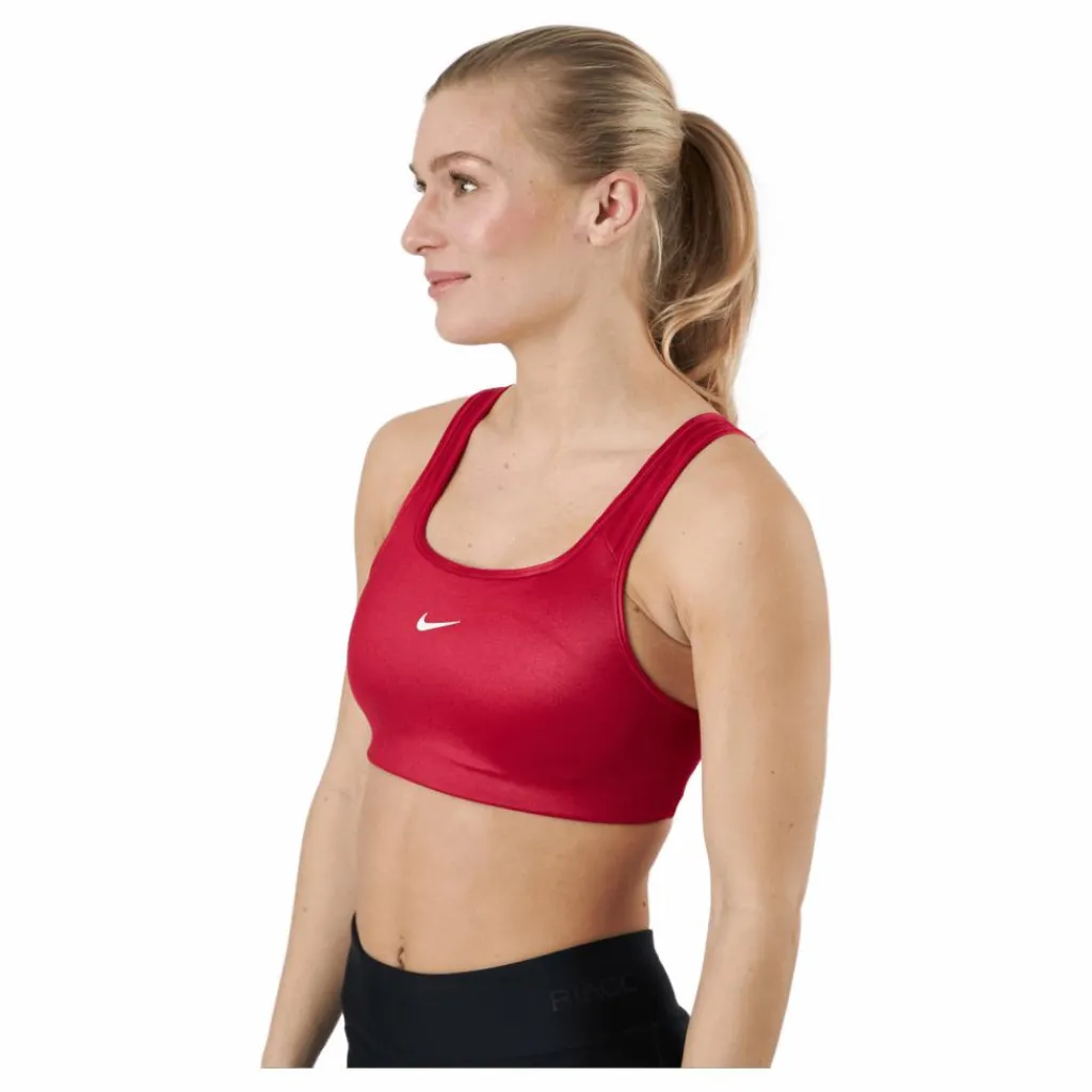 Nike Dri-fit Swoosh Women's Me Mystic Hibiscus/white Röd Outlet
