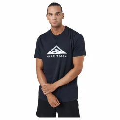 Nike Dri-fit Trail Running T-s Black Svart