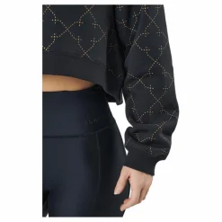 Nike Dri-fit Women's Novelty F Black/metallic Gold Svart Sale
