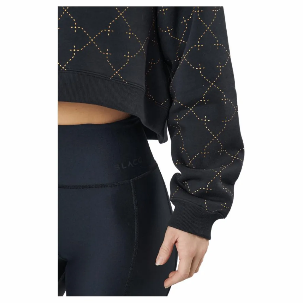 Nike Dri-fit Women's Novelty F Black/metallic Gold Svart Sale