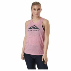 Nike Dri-fit Women's Trail Run Multi-color/htr/black Rosa Hot