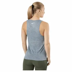 Nike Dri-fit Women's Trail Run Dk Grey Heather/white Grå Outlet
