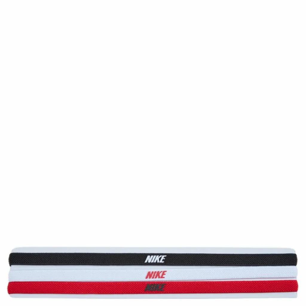 Nike EQ Nike Elastic Headbands 2.0 3 P Black/white/university Red Discount
