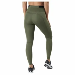 Nike Epic Luxe Women's Mid-ris Medium Olive/black/black Grön New