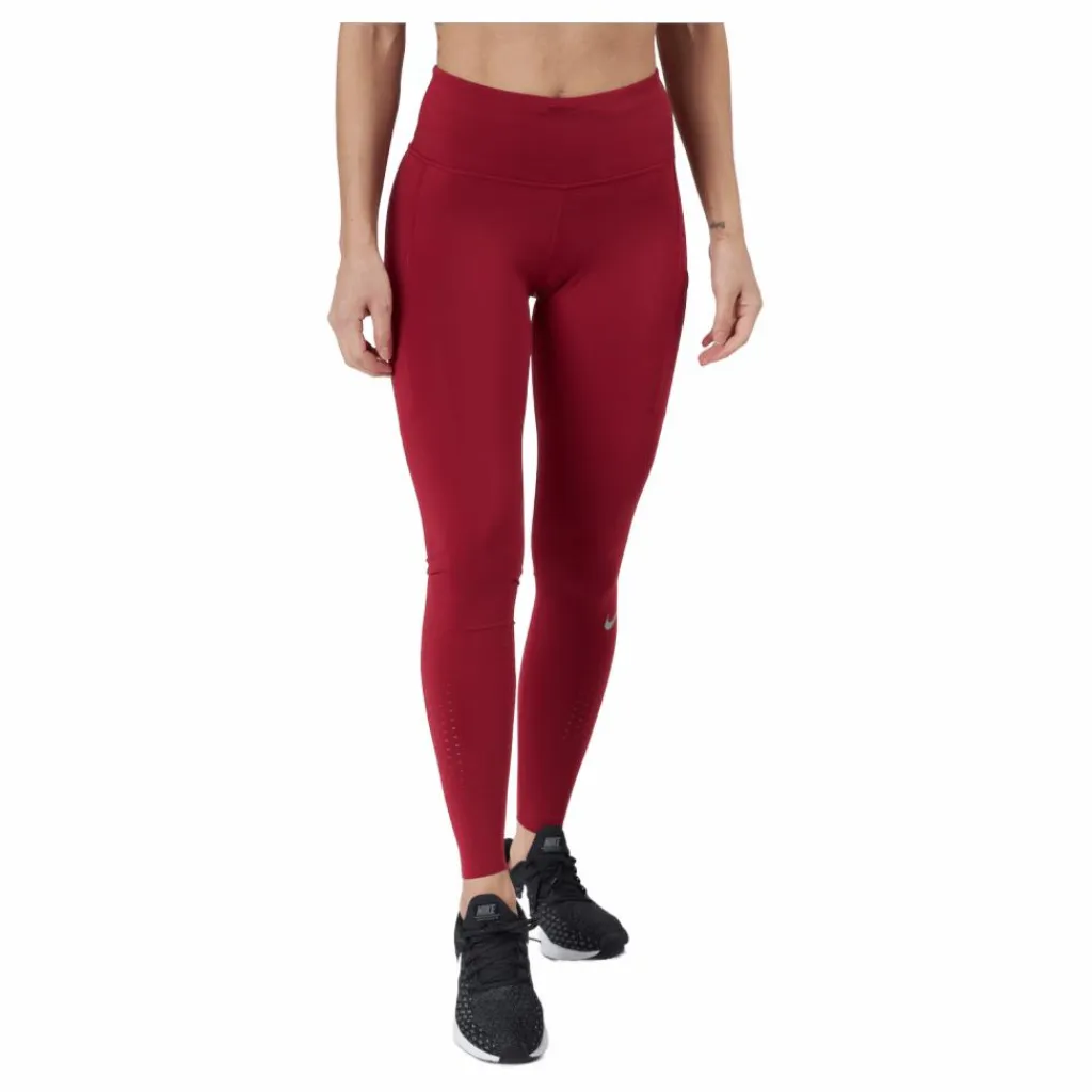 Epic Luxe Women's Mid-ris Mystic Hibiscus/reflective Sil*Nike New