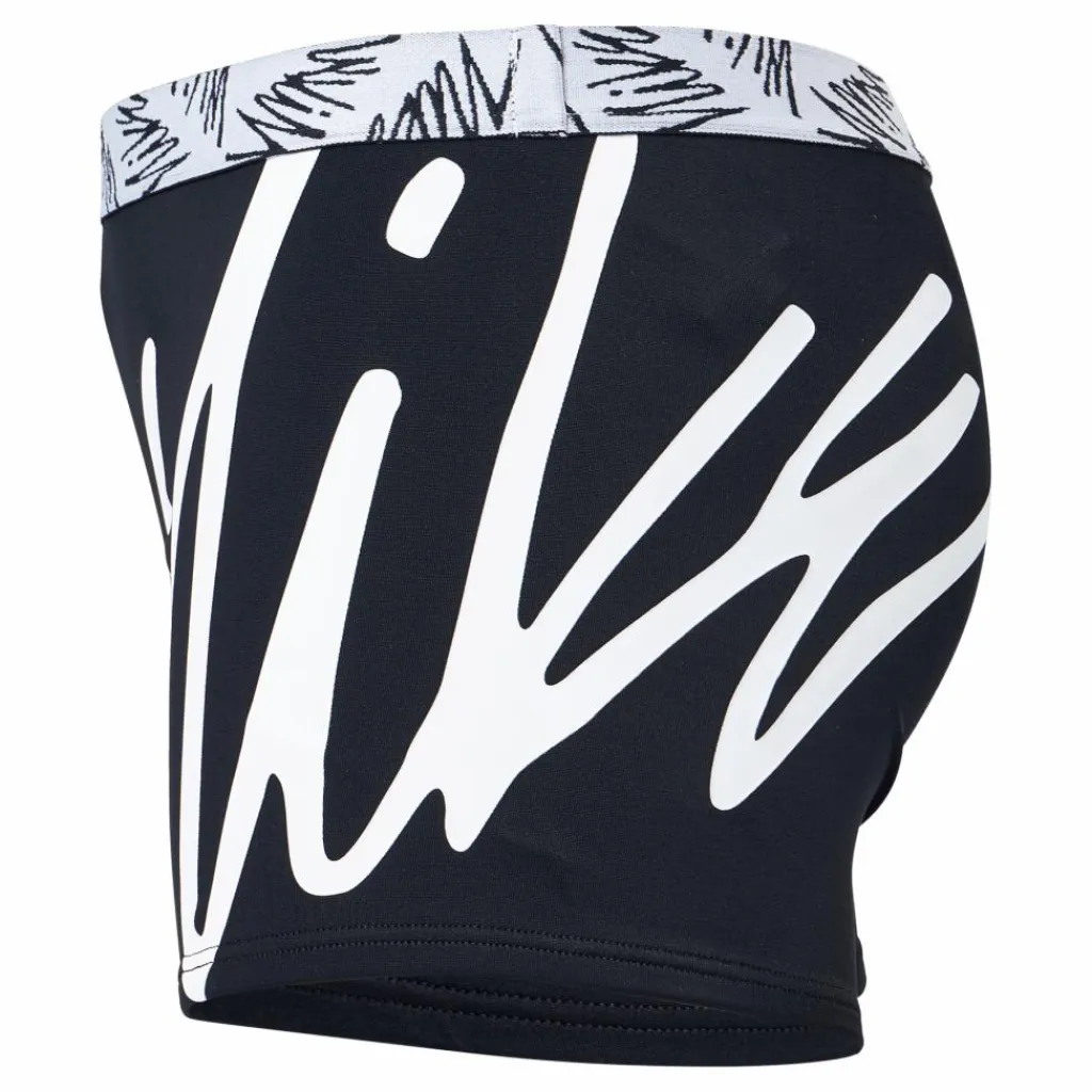 Nike Swim Nike G Crossback Bikini Script Black Svart New